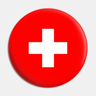 Switzerland Flag Pin