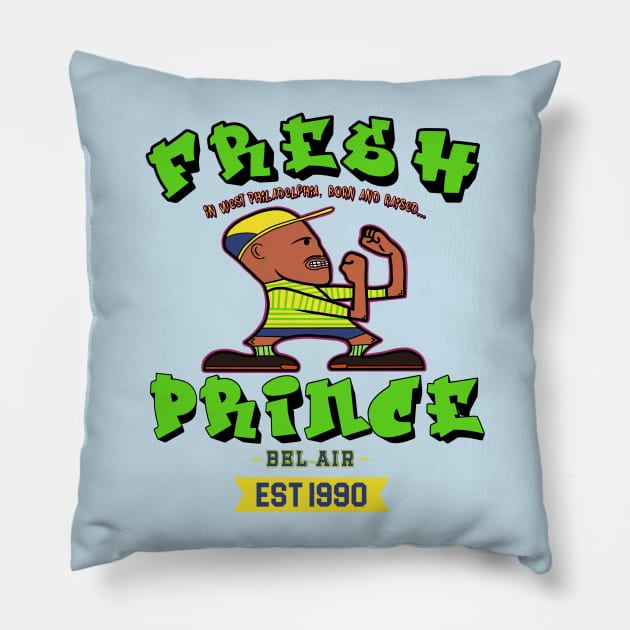 The Fightin’ Prince Pillow by Milasneeze