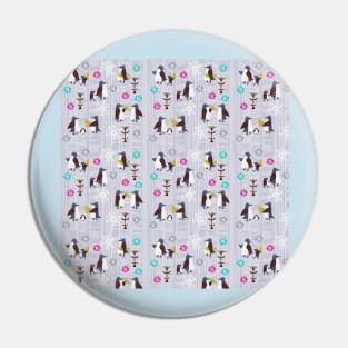 Penguin Pattern Pin