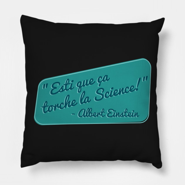 Esti que ça torche la Science - Albert Einstein