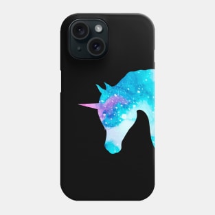 Galaxy Unicorn Head Phone Case