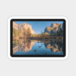 Yosemite Valley Reflections Magnet