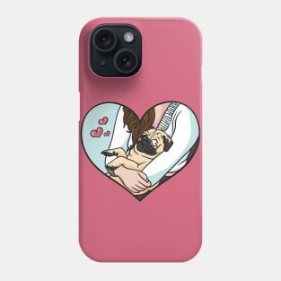Cute Cartoon Pug // Pug Lover Phone Case