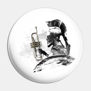 Trumpet Warrior Pin