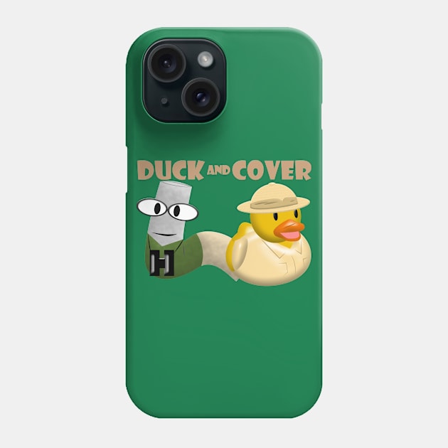 Duck and Cover Amazon Phone Case by DV8Works