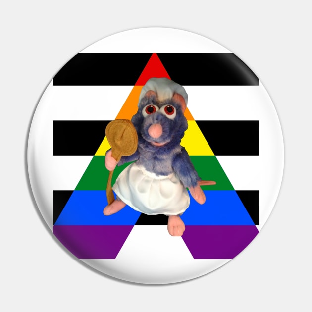 Ratatouille Ally Rights Pin by casserolestan