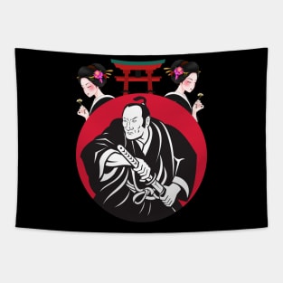 Samurai lover Tapestry