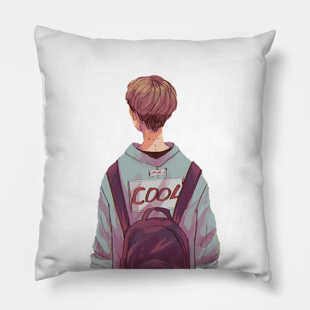 Aesthetic Anime Pillow by invii