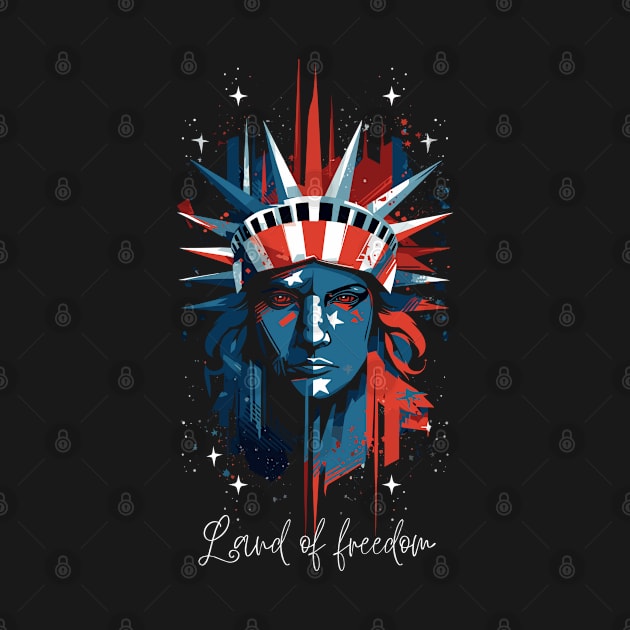 Land of Freedom // T-shirt Lifestyle by Kalico Design