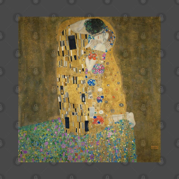 The Kiss, by Gustav Klimt by SteelWoolBunny