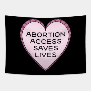 Abortion Access Saves Lives Tapestry