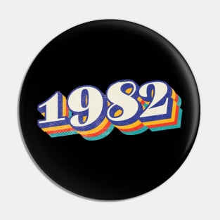 1982 Birthday Year Pin