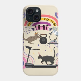 Cats are doing sport Phone Case
