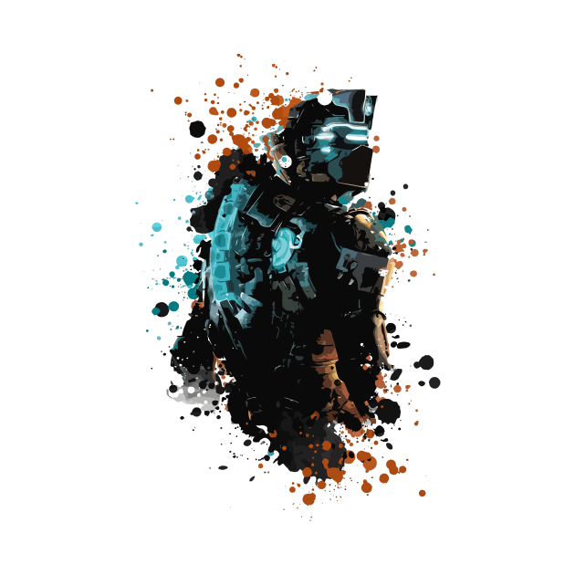 Dead Space Dark Splatter by Virhayune