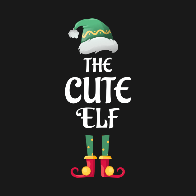 The Cute Christmas Elf Matching Pajama Family Party Gift by BooTeeQue