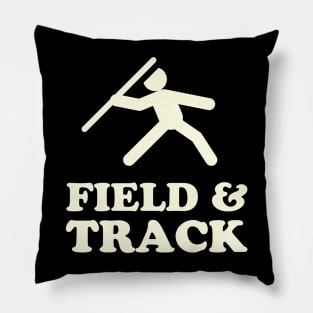 Track & Field Throwing Coach Javelin Shot Put Discus Pillow