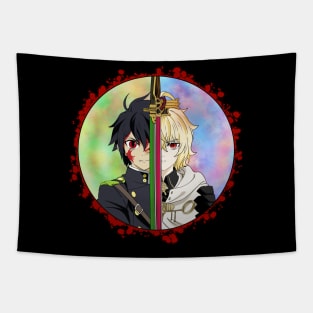 Seraph of the end - Demon's form Tapestry