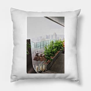 Singapore SkyPark Restaurant in Rain Pillow