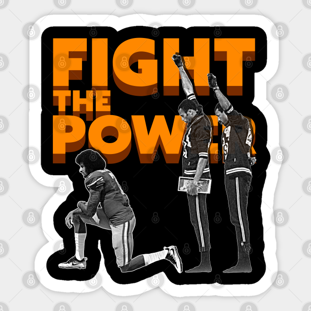 FIGHT THE POWER // Black Power Salute - Black Power - Sticker