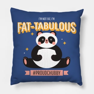 Chubby Panda Pillow