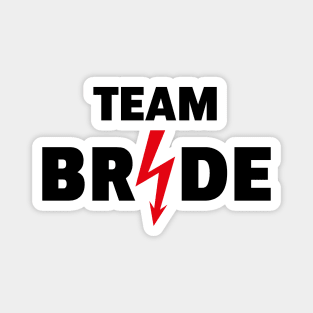 Team Bride Flash (Hen Night / Bachelorette Party / 2C / POS) Magnet