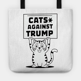 Cats against Trump Tote