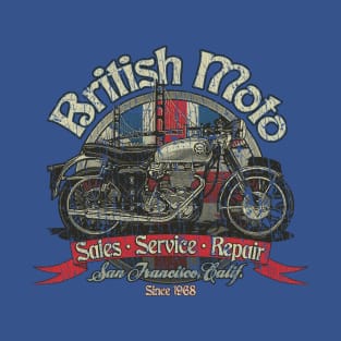 British Moto San Francisco 1968 T-Shirt