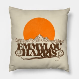 Emmylou Harris Rising Sun Pillow