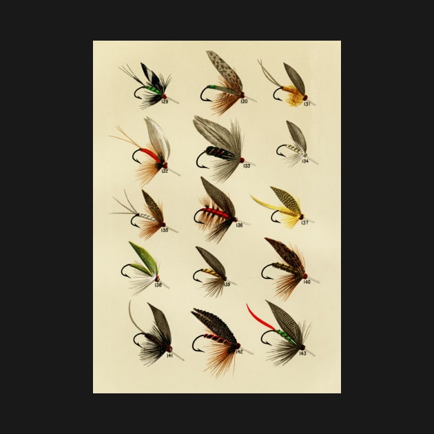 Trout Flies by bluespecsstudio