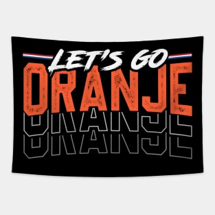 Go Oranje Tapestry