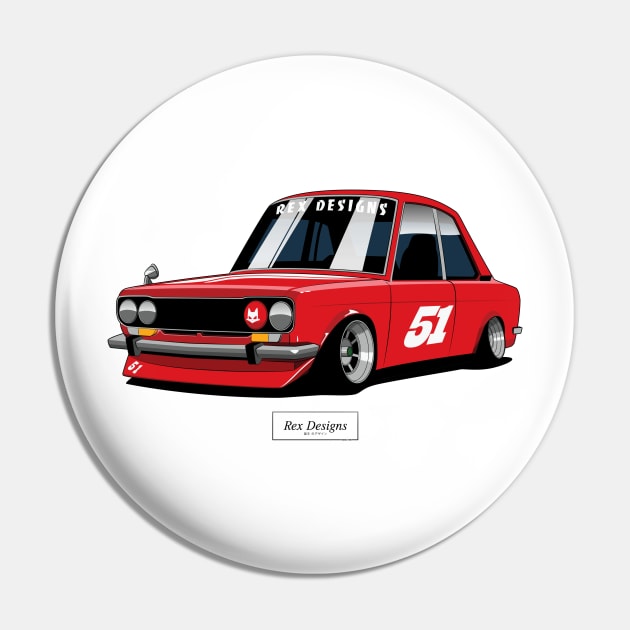 Datsun Bluebird 510 Pin by RexDesignsAus