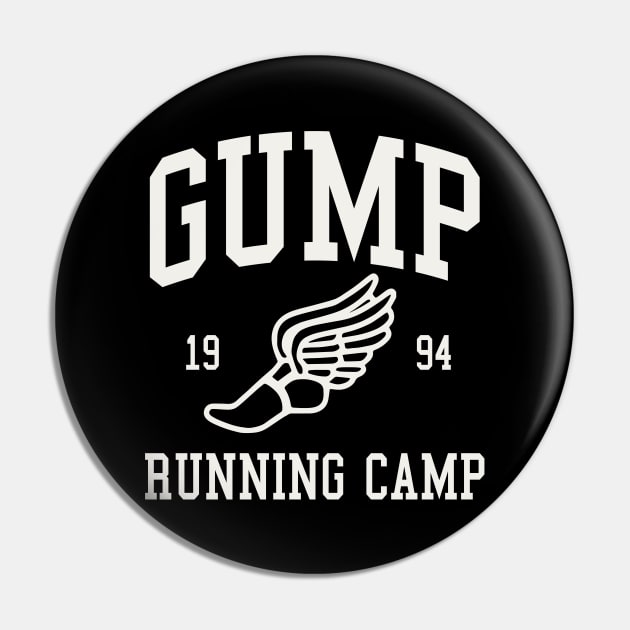 Gump Running Camp 1994 Cross Country Camp Pin by PodDesignShop