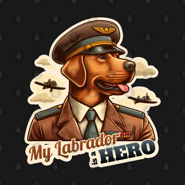 Pilot Labrador Retriever by k9-tee