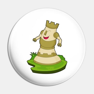 Chess piece Rook Chess Pin