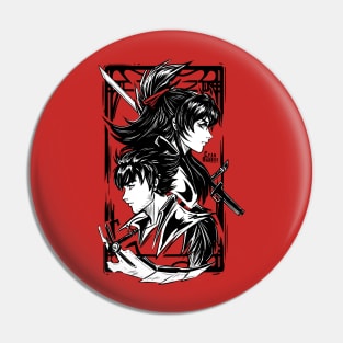 The Branwen Twins Pin