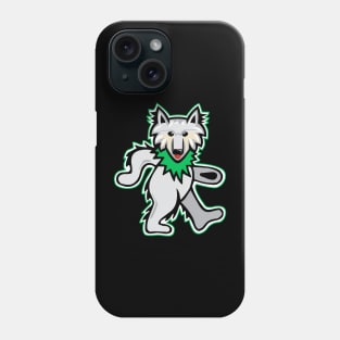 Dancing Grateful Wolf Phone Case