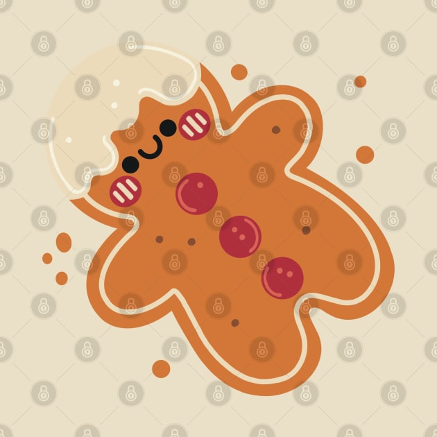 Gingerbread man by SiselieStudio