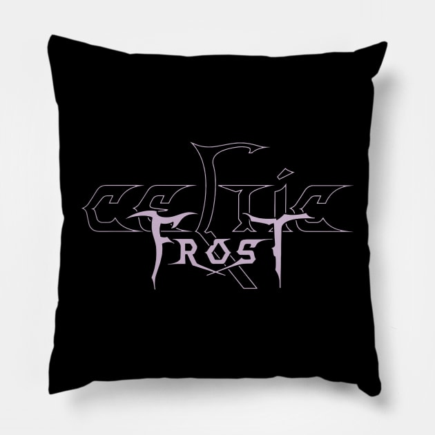 CELTIC FROST logo 2 Pillow by Smithys