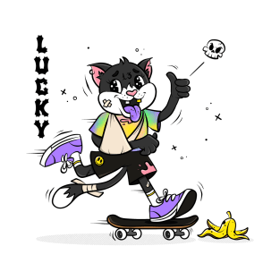 LUCKY KITTY 13 T-Shirt