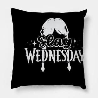 Slay Wednesday Pillow