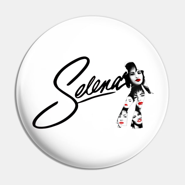 Selena  + Mural Pin by MAG