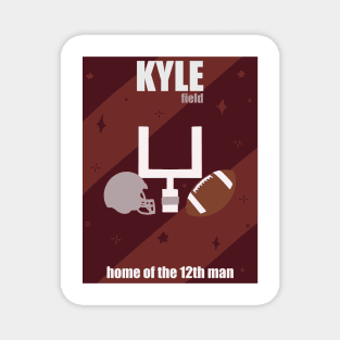 Kyle field Magnet