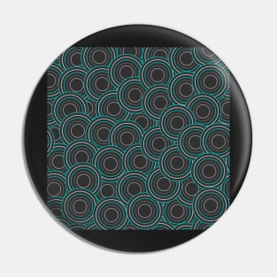 gray circles with cyan large Pin