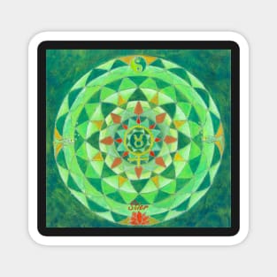 Stier Horoskop Mandala Produkte Magnet