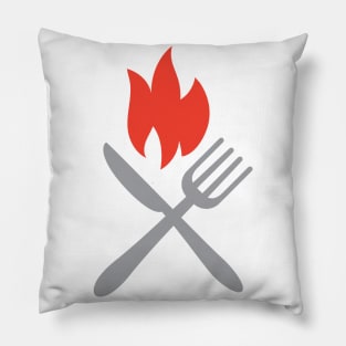 Crossed Forks Pillow