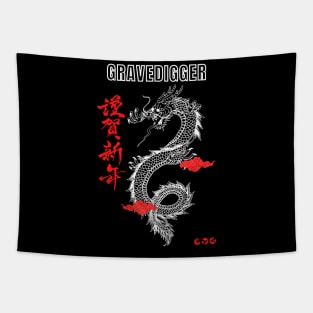 Dragon Streetwear Gravedigger Tapestry