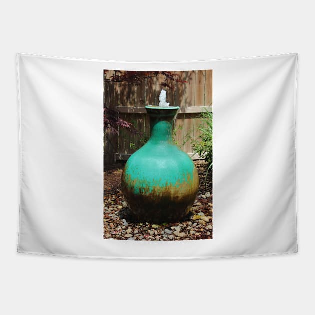 Vase Fountain Tapestry by Cynthia48