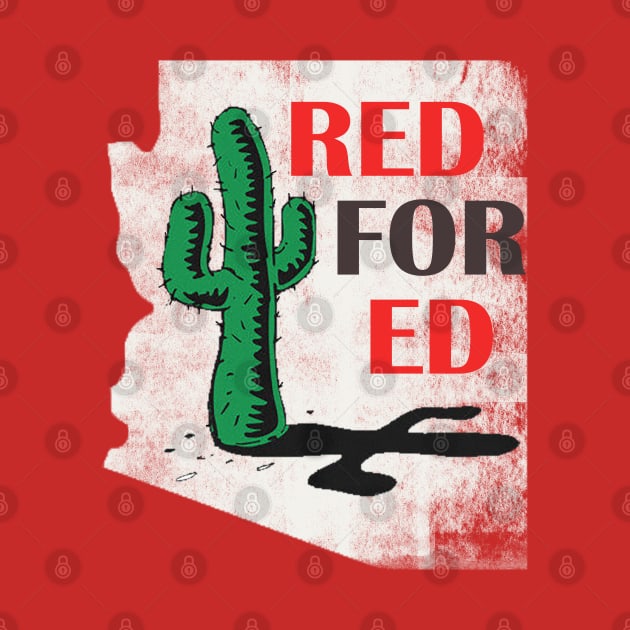 Red For Ed Shirt: Colorado Teacher Protest Walkout Tshirt by Teefun012