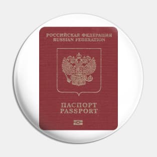 Russian Passport Pin