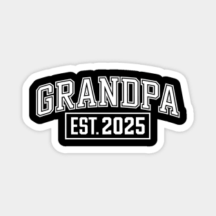 Grandpa EST. 2025 Magnet